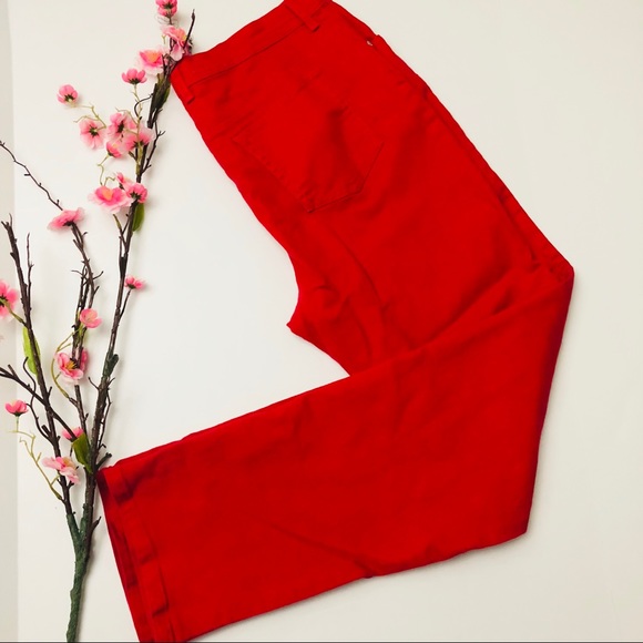 Charter Club Denim - EUC charter club 14 Slimming narrow leg red jeans